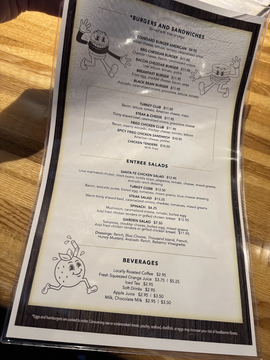 Menu Tex & Shirley’S Family Restaurant-3