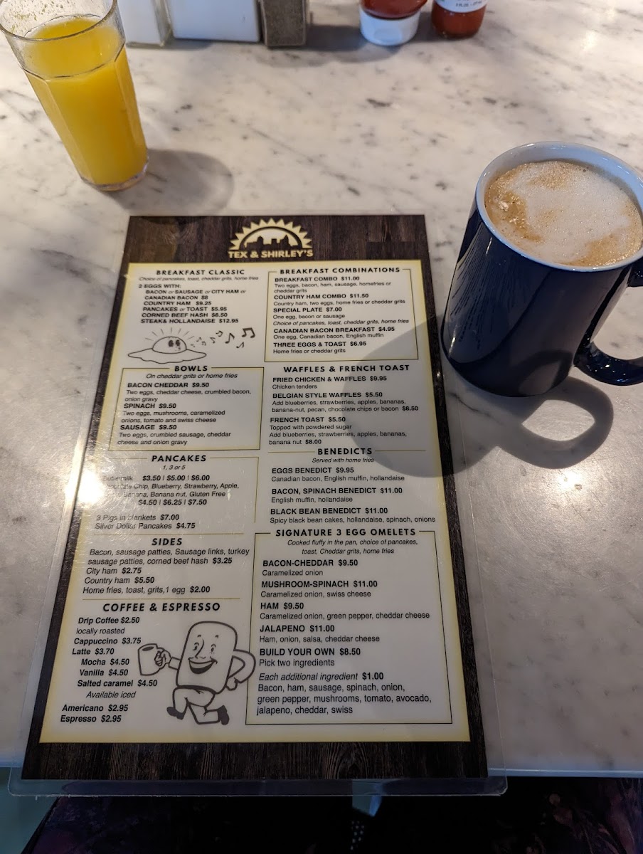 Menu Tex & Shirley’S Family Restaurant-6